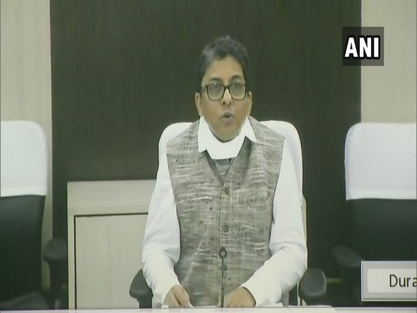 West Bengal Home Secretary Alapan Bandopadhyay during a press conference in Kolkata on Saturday.      Photo/ANI