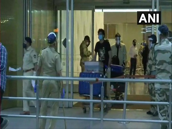 It landed at Chhatrapati Shivaji International Airport