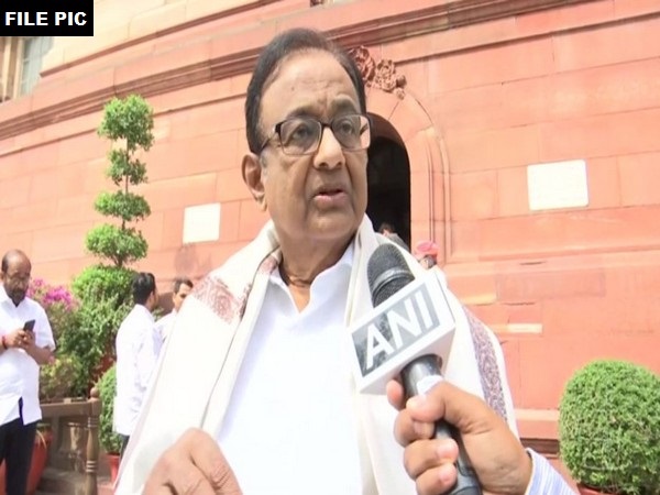Congress leader and former Union Finance Minister P Chidambaram (File Photo/ANI)