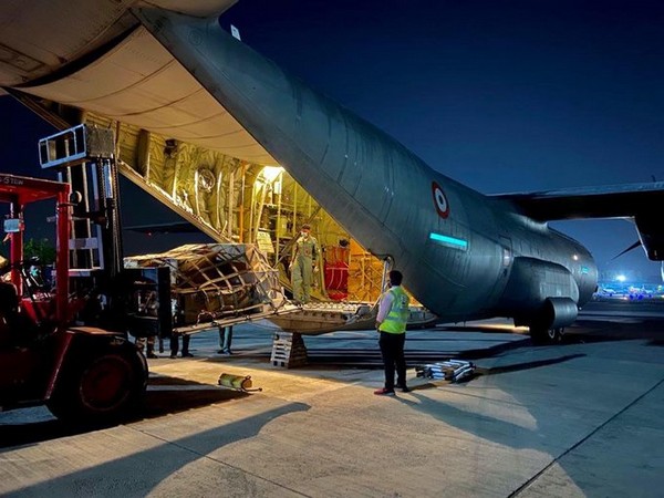 A total of 703 tonnes of the load has been airlifted since the time IAF began its operations to assist the government on March 25.