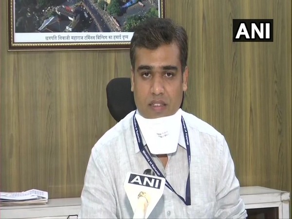 Shivaji Sutar, Chief Public Relation Officer, Central railway speaking to ANI in Mumbai on Tuesday (Photo/ANI)