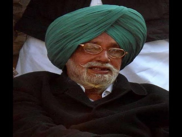 Late Gurdas Singh Badal. (Photo credit: Punjab CM's Twitter)