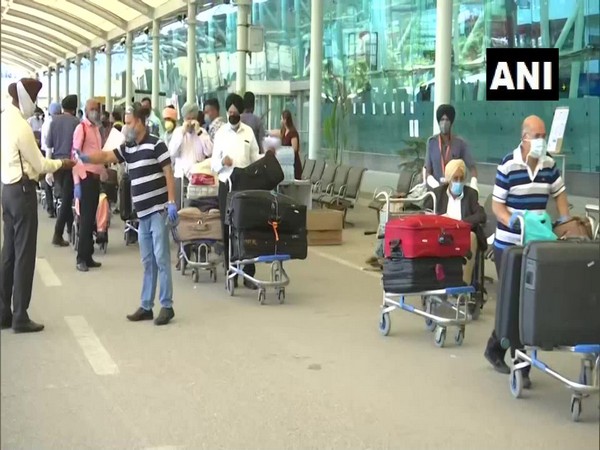 310 NRIs stranded in Punjab reach Amritsar airport to board special flight for the UK. 