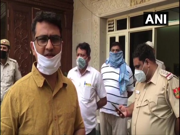 DPCC President Anil Chaudhary has been put under preventive detention at his house in Delhi. Photo/ANI