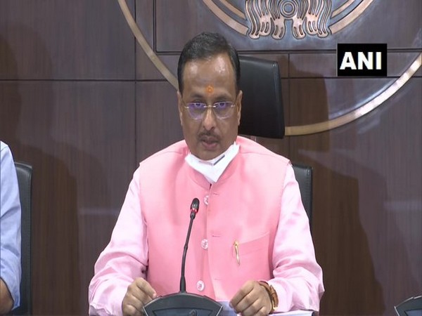 Uttar Pradesh Deputy Chief Minister Dinesh Sharma addressing a press conference on Wednesday. [Photo/ANI]