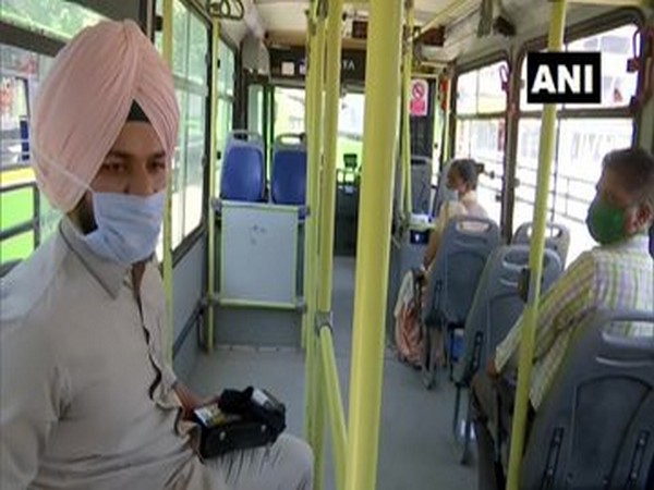 Visual from a bus in Chandigarh (Photo/ANI)