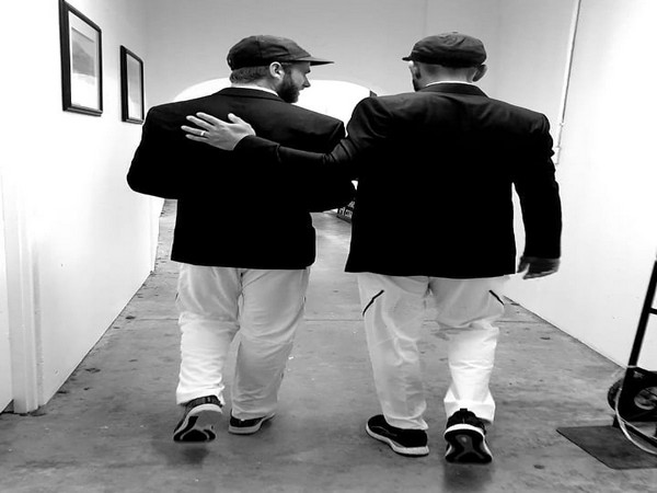 New Zealand skipper Kane Williamson (left) with Virat Kohli (right) (Photo/ Virat Kohli Twitter) 