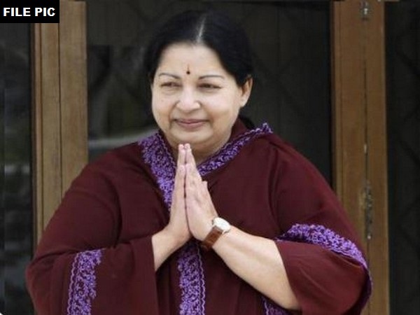 Former Tamil Nadu Chief Minister J Jayalalithaa (File Photo/ANI)