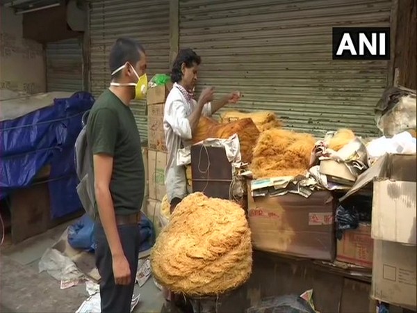 A shop in Delhi's Jama Masjid area. (Photo/ANI)