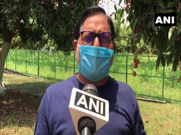 Dr Vishal Nath, Director of  National Research Centre on Litchi, speaking to ANI on Wednesday. Photo/ANI