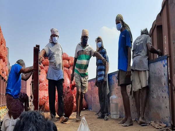 One rake consisting of 42 wagons with 2,472 tonnes of onions was despatched from Nagarsol station to Darshan station on May 26, said South Central Railway (SCR).