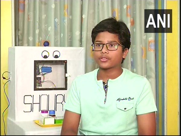 Sai Suresh Rangdal while speaking to ANI (Photo/ANI)