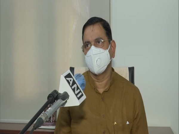 Union Minister Pralhad Joshi speaking to ANI on Saturday (Photo/ANI)