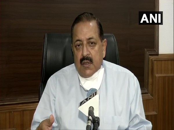 Union Minister Dr Jitendra Singh speaking to ANI in New Delhi on Saturday. Photo/ANI