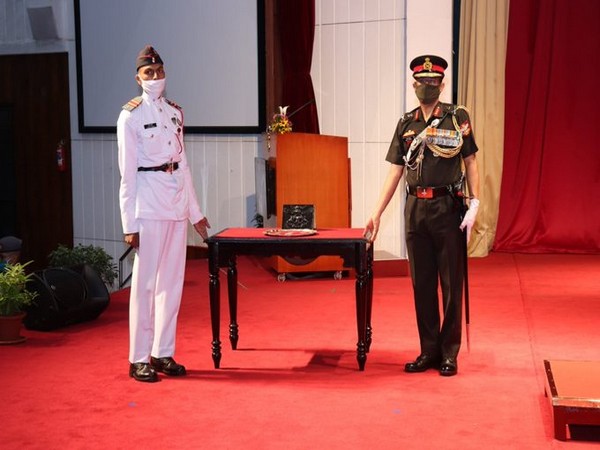 The passing out ceremony of the 138th course of NDA taking place in Pune, Maharashtra on Saturday.