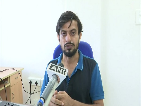 Rahul M, Scientist-B, IMD Goa. Photo/ANI