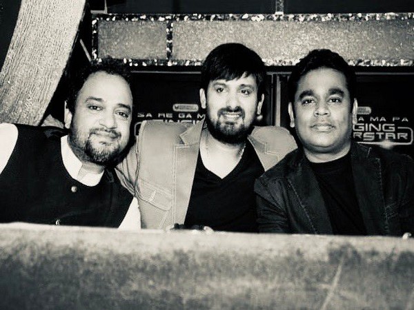Sajid Khan, Wajid Khan and A.R. Rahman (Image courtesy: Twitter)