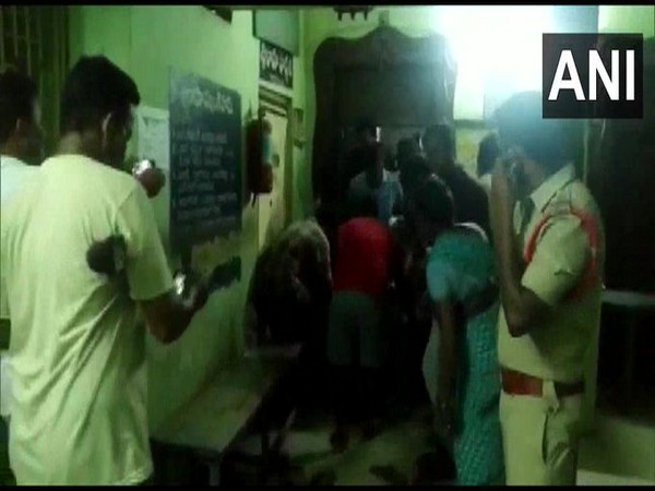 YSRCP leader G Satyanarayana was injured last night after he was attacked with knives by unidentified assailants in Kommalapudi village