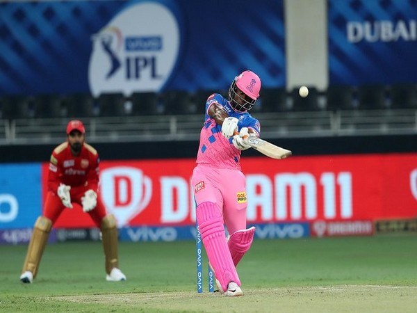 Rajasthan Royals opening batsman Evin Lewis (Photo/ IPL Twitter)