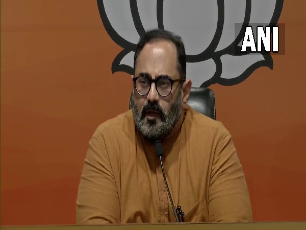 BJP MP Rajeev Chandrashekhar. (Photo/ANI)