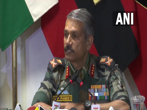 Lieutenant General DP Pandey. (Photo/ANI)