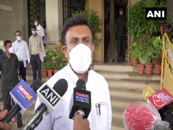 Karnataka Health Minister K Sudhakar (Photo/ANI)