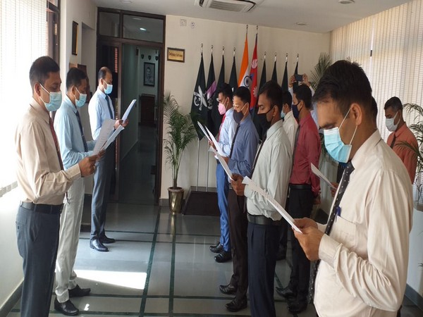 Embassy of India in Kathmandu, Nepal celebrating Hindi Fortnight. Photo Courtesy: Twitter/IndiaInNepal
