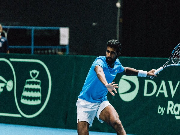  Prajnesh Gunneswaran (Photo: Twitter/Finnish Tennis Association) 