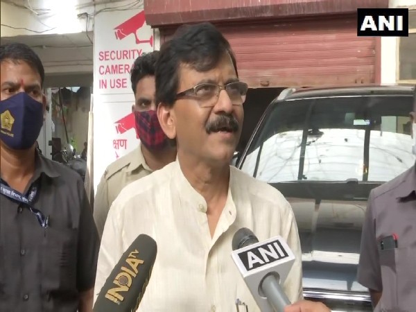 Shiv Sena MP Sanjay Raut (Photo/ANI)