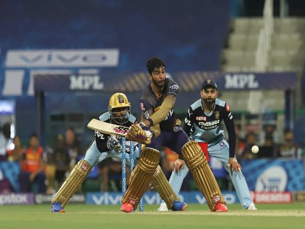 Venkatesh Iyer in action against RCB (Photo/ iplt20.com)