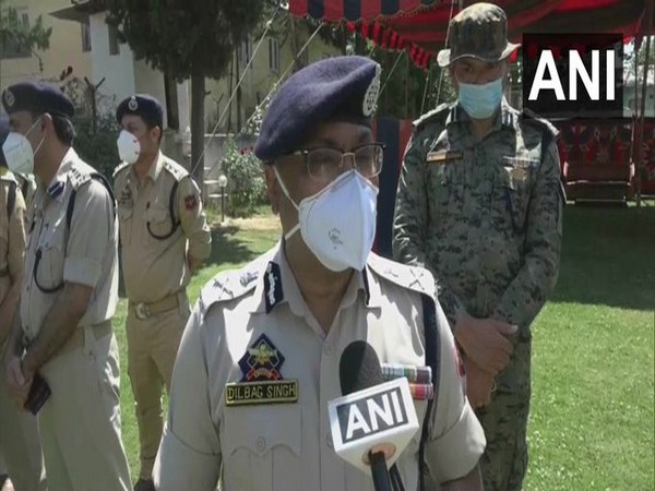 Dilbag Singh DGP Jammu and Kashmir Police. [Photo/ANI]