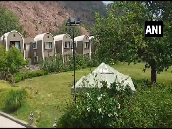 The resort in Sirohi where Gujarat Congress MLAs have been lodged. [Photo/ANI]
