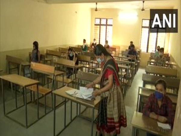 Visual from the examination centre. (Photo/ANI)