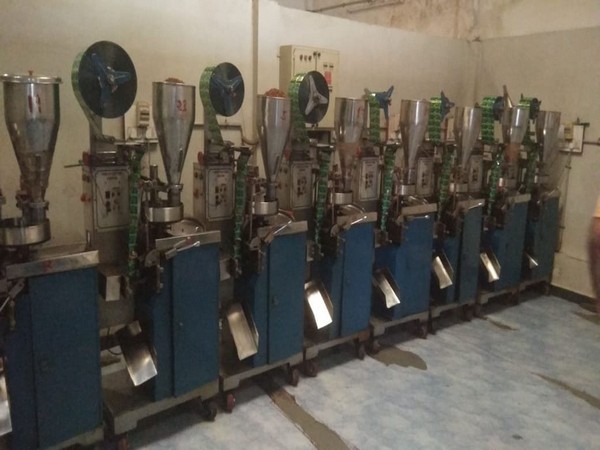 A visual from one of the undeclared warehouses in Madhya Pradesh. Photo/ANI