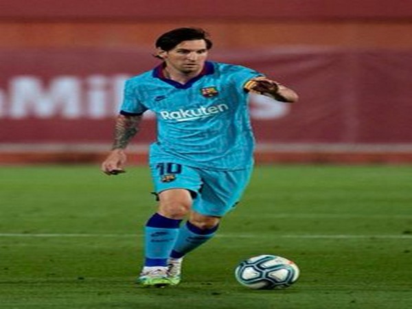 Argentine striker Lionel Messi. (Photo/ Ravi Shastri Twitter)