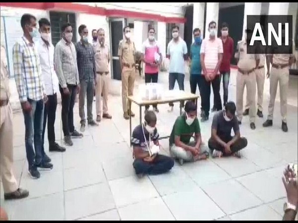 Police have arrested three persons in connection with a robbery in Jodhpur (Photo/ANI)
