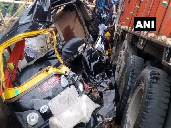 A visual from accident site. [Photo/ANI]