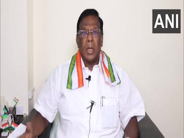 Puducherry Chief Minister V Narayanasamy (File Photo/ANI)