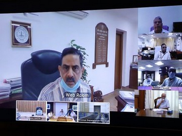 Photos of the meeting shared by LG Anil Baijal on Twitter [Photo/ANI]