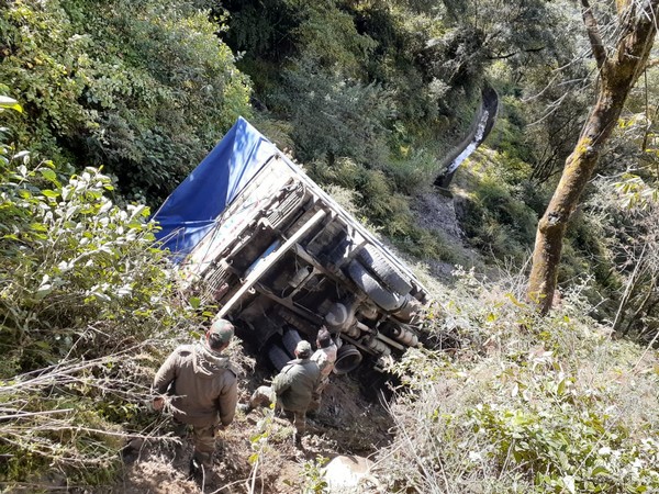 Visual from the accident site. Source - Twitter