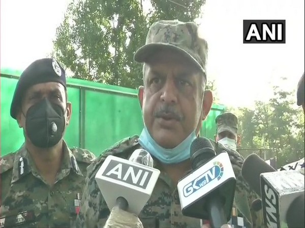 Zulfiqar Hasan, ADG CRPF speaking to reporters on Thursday. (Photo/ANI)