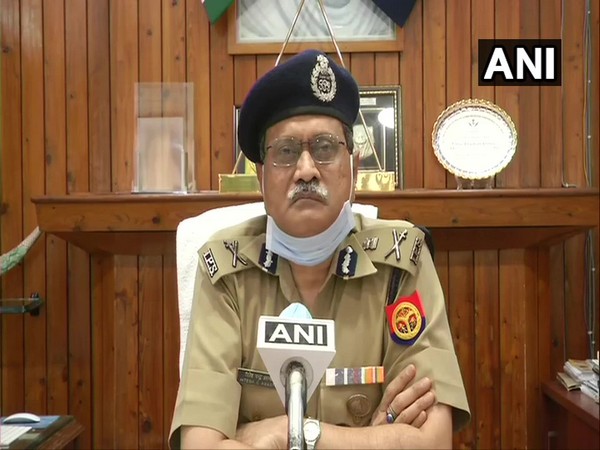 Uttar Pradesh DGP HC Awasthi while speaking to ANI on Friday. [Photo/ANI]