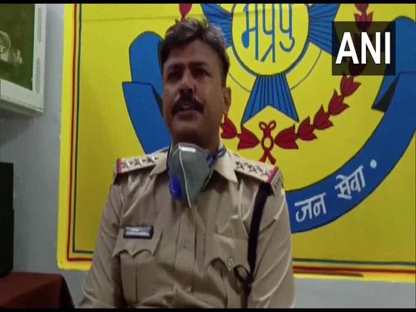 Vidisha Kotwali Station House Officer Virendra Jha (Photo/ANI)