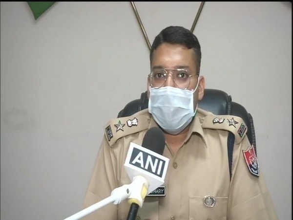 Ludhiana Deputy Commissioner of Police Akhil Chaudhary speaking to ANI (Photo/ANI)