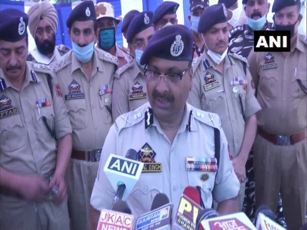 Jammu and Kashmir DGP Dilbag Singh (Photo/ANI)
