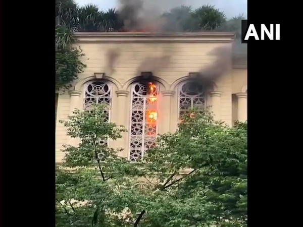 The fire was confined to the 3,000 sq ft office area on the 5th floor. [Photo/ANI]