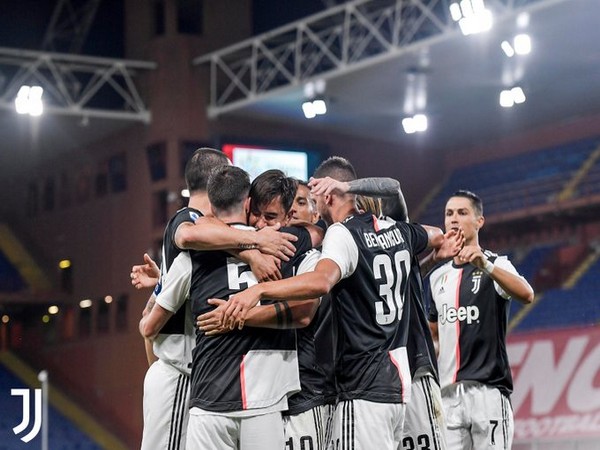Juventus now have a four-point lead at the top of Serie A table. (Photo/ Juventus Twitter) 