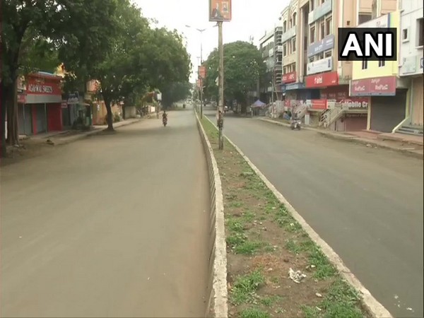 Streets in Kalaburagi wore a deserted look on Tuesday after a fresh lockdown was announced.