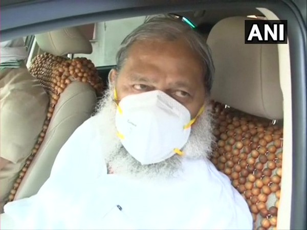 Haryana Health Minister Anil Vij. [File Photo]