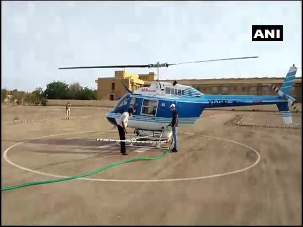 Helicopters being deployed on Saturday to combat locust attack in Jaisalmer.